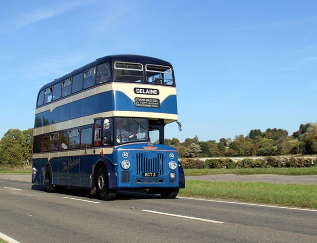 A day around the villages of Lincolnshire photographing a 1960 PD3 bus